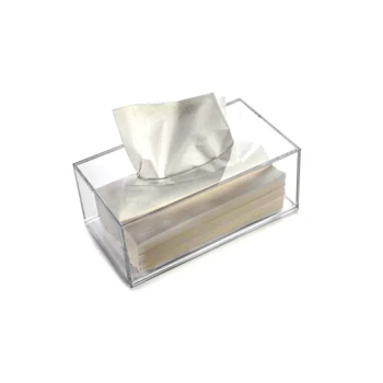 Acrylic Tissue Holder Box Clear 22x12x9centimeter