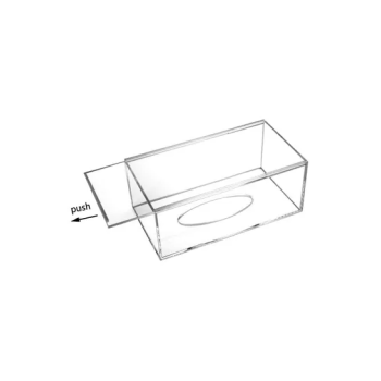 Acrylic Tissue Holder Box Clear 22x12x9centimeter