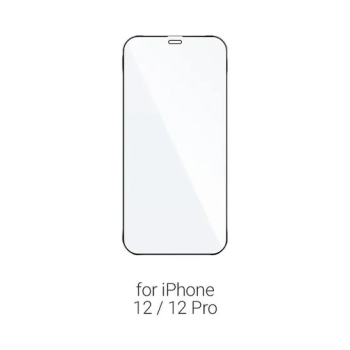 Tempered Glass Screen Protector For Apple iPhone 12 iPhone 12 Pro Black