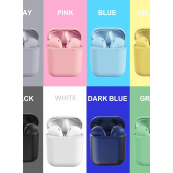 Inpods 12 TWS Wireless In Ear Stereo Headphones Black