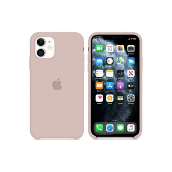 Protective Case Cover For Apple iPhone 12 Pink Sand