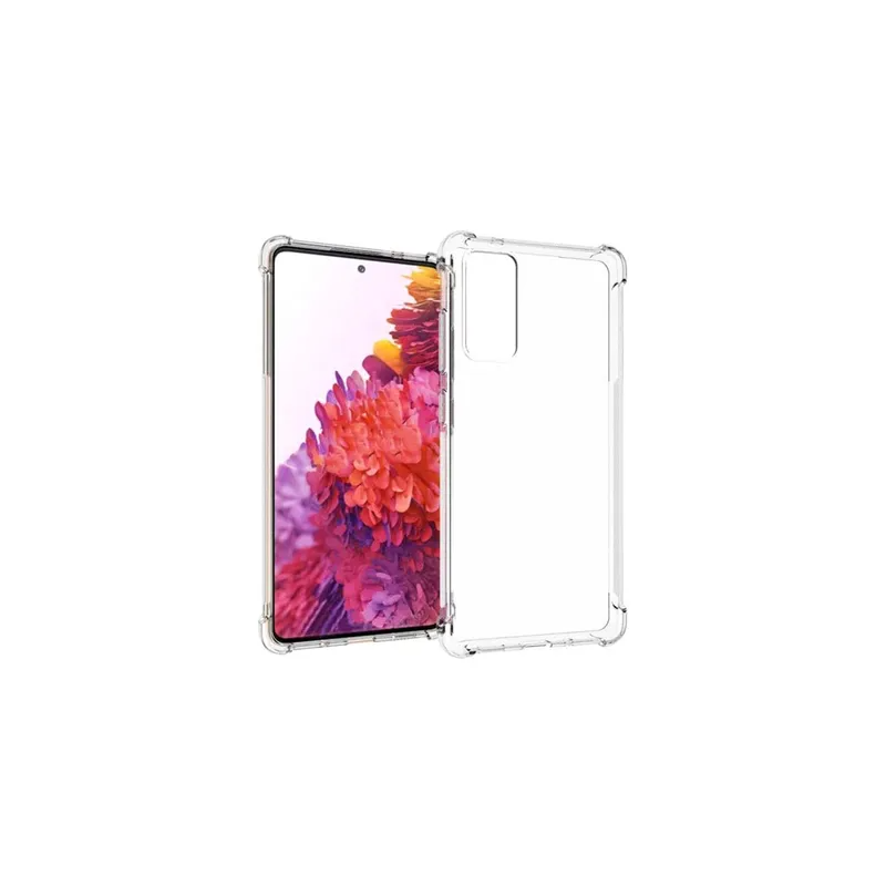 Premium Quality Protective Case Cover For Samsung Galaxy S20 FE Fan Edition With Transparent Slim Thin TPU Corners Clear