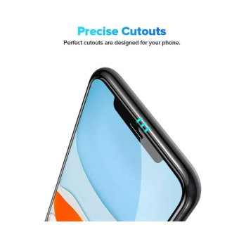 Full Glue Screen Protector For iPhone 12 Pro Max Black