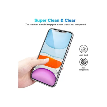 Full Glue Screen Protector For iPhone 12 Pro Max Black
