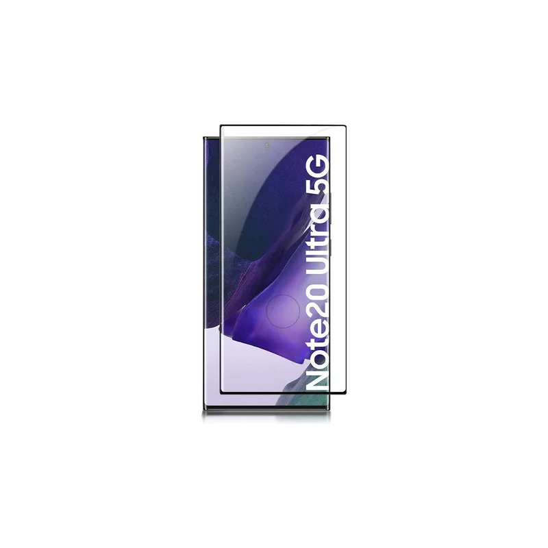 Full Glue Screen Protector For Samsung Galaxy Note 20 Ultra 6D CURVED Black