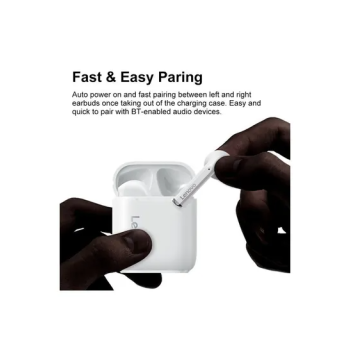 Bluetooth InEar Earphone With Charging Case White