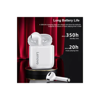 Bluetooth InEar Earphone With Charging Case White