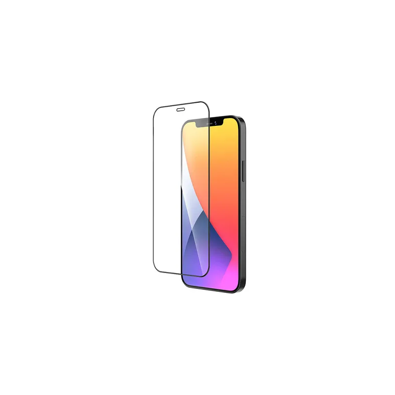 Shatterproof Ultra Fine Edge Full Screen HD Tempered Film For Apple iPhone 12 Pro Max Black