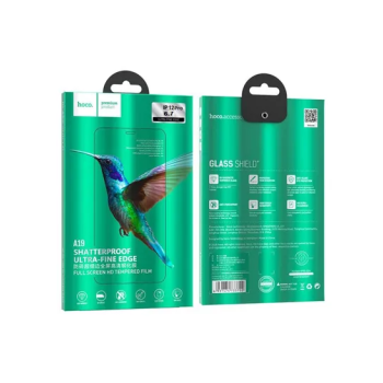 Shatterproof Ultra Fine Edge Full Screen HD Tempered Film For Apple iPhone 12 Pro Max Black