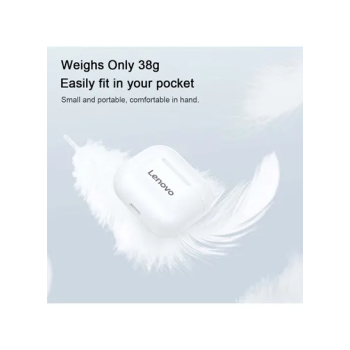 LP40 TWS Wireless Earphone Bluetooth wireless 5.0 Dual Stereo Bass Touch Control IP54 life White