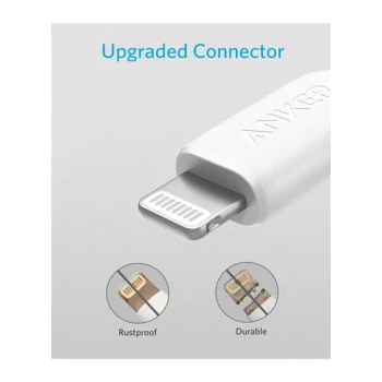 Power Line 3 Lightning Cable White