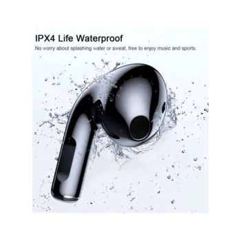 LP40 TWS Wireless Earphone Bluetooth 5.0 Dual Stereo Bass Touch Control IP54 Life Waterproof Black