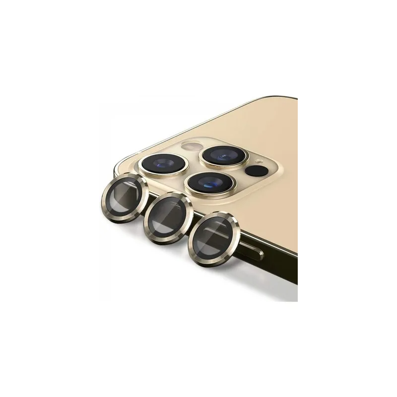 Camera Lens Protector Glass For iPhone 12 Pro gold
