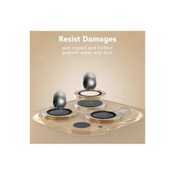 Camera Lens Protector Glass For iPhone 12 Pro gold