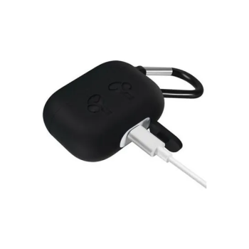 Shockproof Silicone Case Cover For Apple Air Pods Pro Black