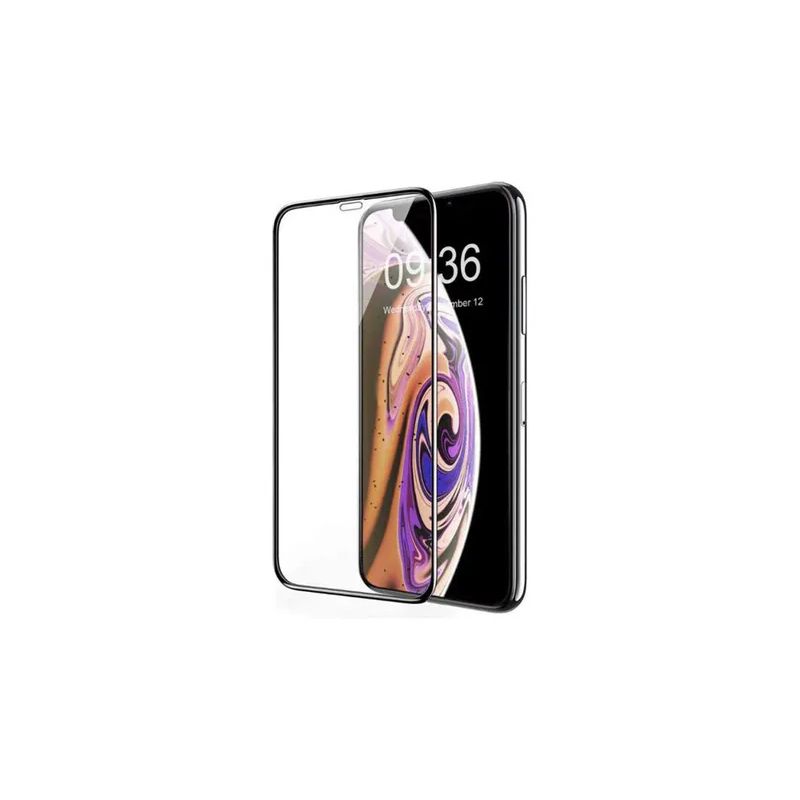 Glass Screen Protector Compatible With Iphone Xs MaxIphone 11 Pro Max 6.5Edge To Edge Coverage