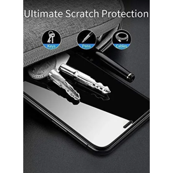 Glass Screen Protector Compatible With Iphone Xs MaxIphone 11 Pro Max 6.5Edge To Edge Coverage
