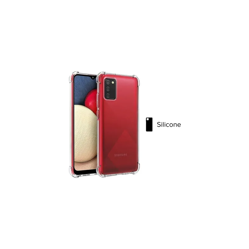 Back Cover For Samsung Galaxy A02s Clear