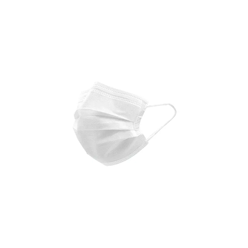 50 Piece Disposable White Face Mask