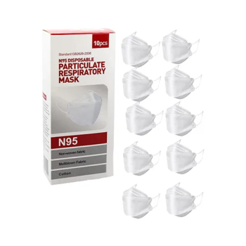 10Piece N95 Disposable Particulate Respiratory Nanofiber Face Mask