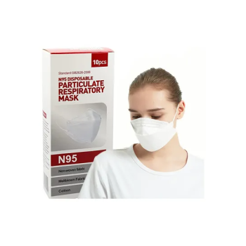 10Piece N95 Disposable Particulate Respiratory Nanofiber Face Mask