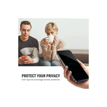 5D AntiSpy Privacy Tempered Glass Screen Protector For iPhone 1313 Pro Black