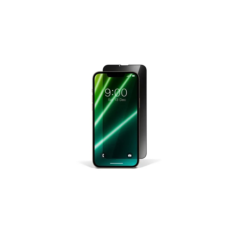 5D AntiSpy Privacy Tempered Glass Screen Protector For iPhone 13 Pro Max Black