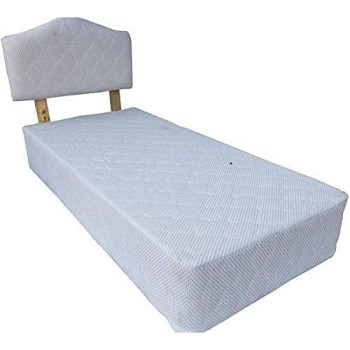 Deep Sleep Every Night Devan Bed With Headboard With Spring Pillow Top Mattress