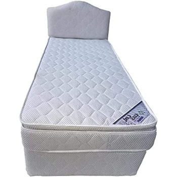 Deep Sleep Every Night Devan Bed With Headboard With Spring Pillow Top Mattress
