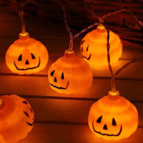 Brain Giggles Halloween LED String Light Pumpkin 