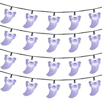 Brain Giggles Halloween LED String Light Ghost 
