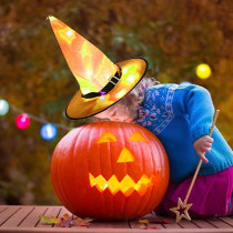 Light up Witch Hat Halloween Costume Witch Hats Large Wizard Cap for Halloween Witch Costume Accessories Generic