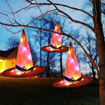 Light up Witch Hat Halloween Costume Witch Hats Large Wizard Cap for Halloween Witch Costume Accessories Generic