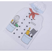 Brain Giggles Costume Kids Dress up Cosplay Halloween Costume for Girls Pretend Dress up Role Play 3 8 Years Chef 