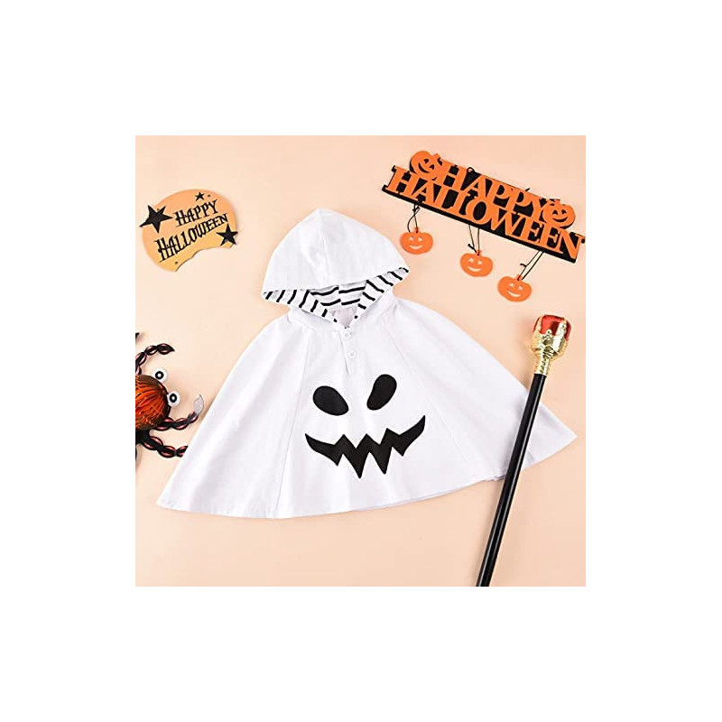 Brain Giggles Halloween Ghost Costume for Halloween Cosplay for boys and girls Medium