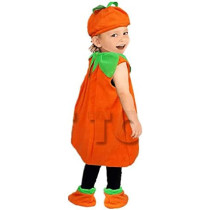 Brain Giggles Pumpkin Costume Set for Halloween Trick or Treat Dress Up