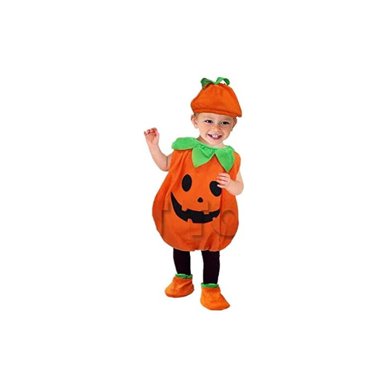 Brain Giggles Pumpkin Costume Set for Halloween Trick or Treat Dress Up