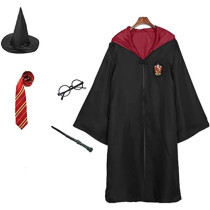 Brain Giggles Harry Potter Kids Cosplay Set Halloween Costume Dress up day Harry Potter Costume For Boys Large 