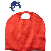BrainGiggles Brain Giggles Captain America Cape Costume with Mask