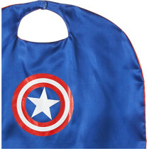 BrainGiggles Brain Giggles Captain America Cape Costume with Mask