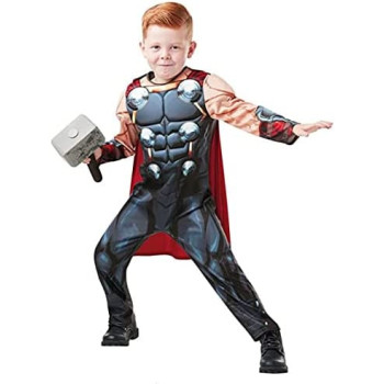 Brain Giggles Avengers Thor Costume for Kids Medium