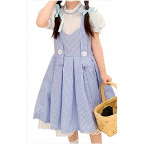 Brain Giggles Dorothy Costume from Wizard of Oz for Girls Medium 