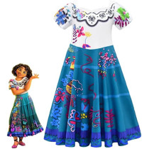 Brain Giggles Encanto Mirabel Dress for Girls Large 