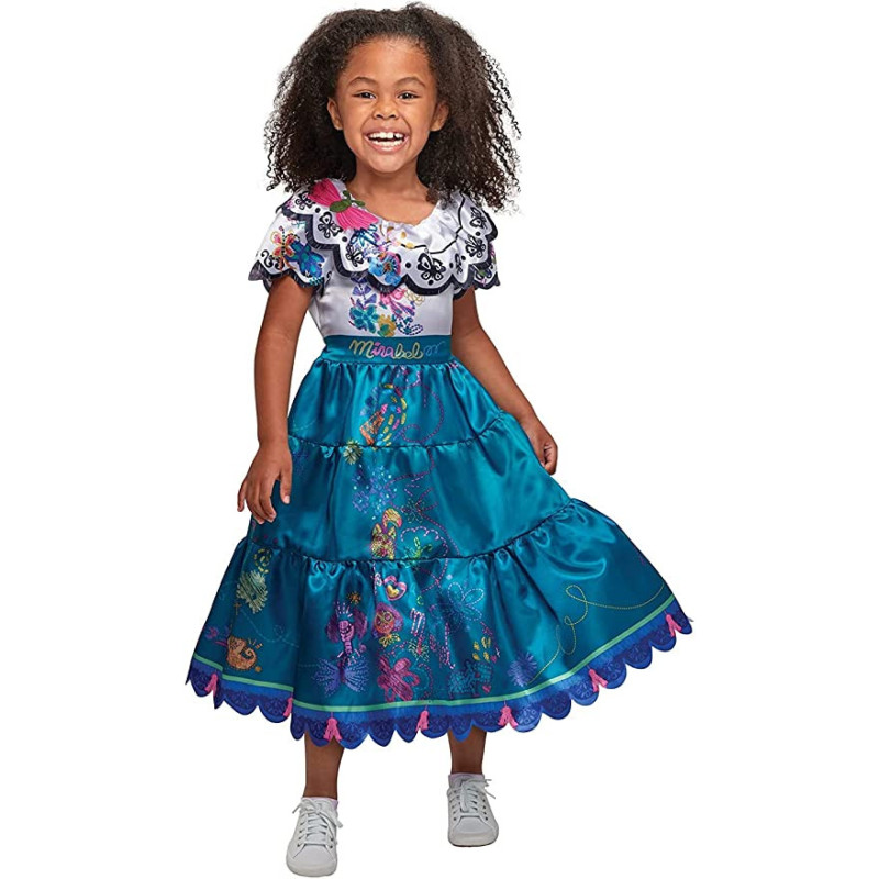 Brain Giggles Encanto Mirabel Dress for Girls Large