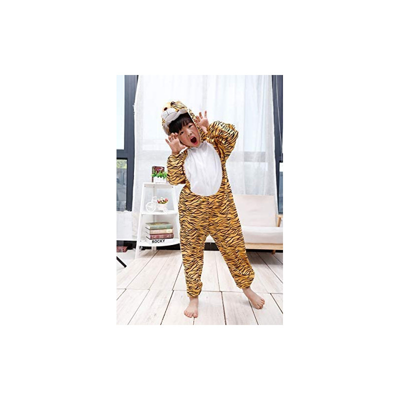 JADE Tiger Costume for kids Tiger Jumpsuit Costume for kids party Animal Bodysuit cosplay costume