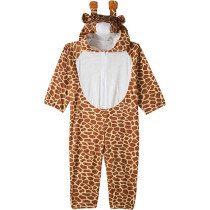 Jade Unisex Kids Giraffe Jumpsuit Costume Multicolor Small