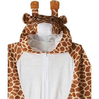 Jade Unisex Kids Giraffe Jumpsuit Costume Multicolor Small