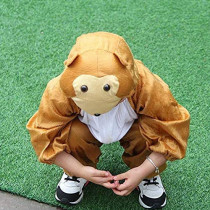 JADE Monkey Costume for kids Monkey Jumpsuit Costume for kids party Animal Bodysuit cosplay costume