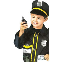 Brain Giggles Police Office Costume Professional Costume Set for Kids Cosplay Halloween Costume for kids
 
