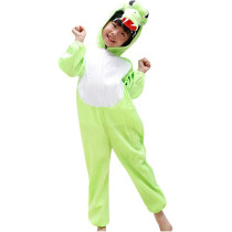 Jade Crocodile Costume For Boys & Girls Costume For Kids Party Animal Bodysuit Cosplay Costume Medium Multi Color